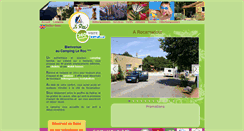 Desktop Screenshot of camping-leroc.com